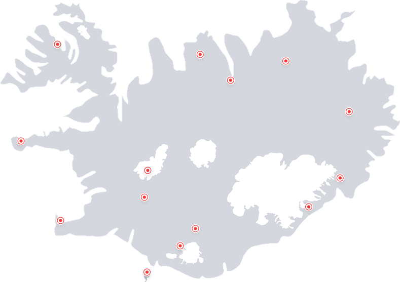 Custom tour route map