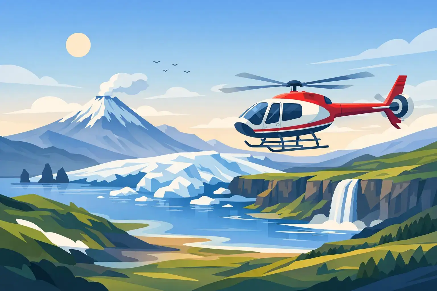 Best Time for Iceland Helicopter Tour