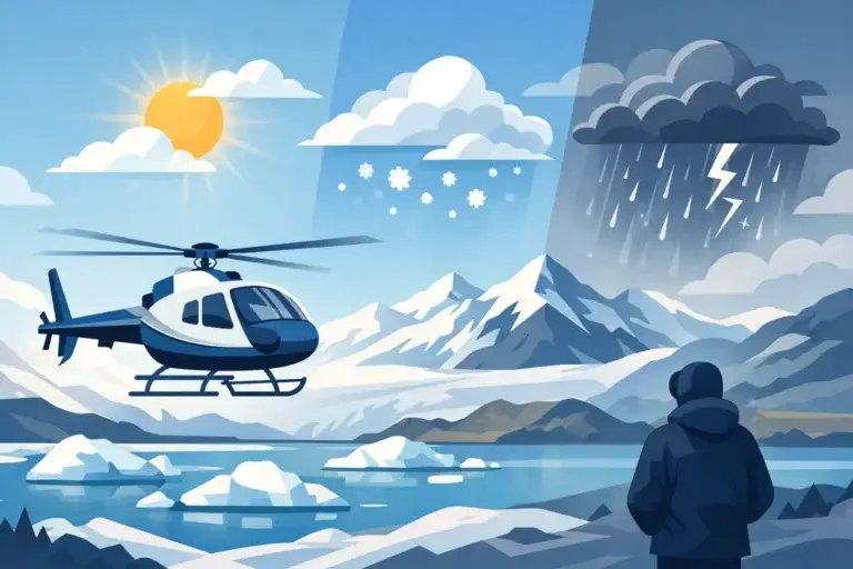 Iceland Helicopter Tour Weather Policy