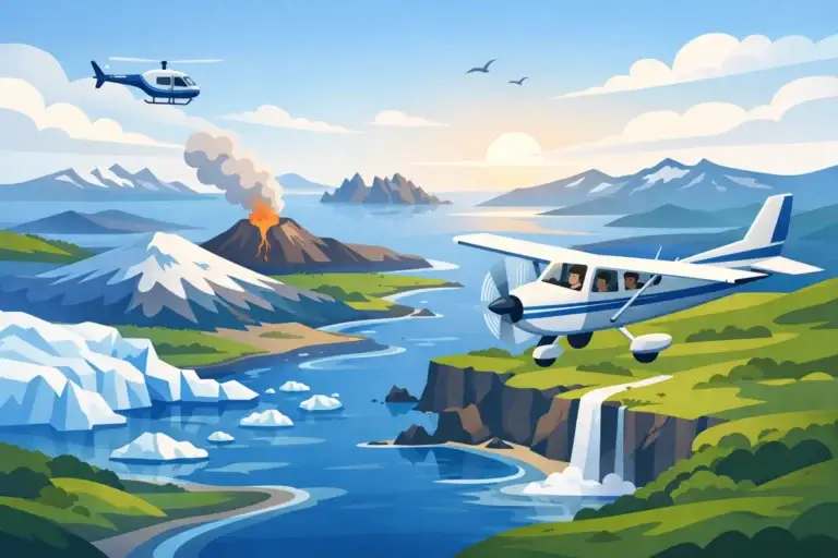 Iceland Aerial Sightseeing Guide
