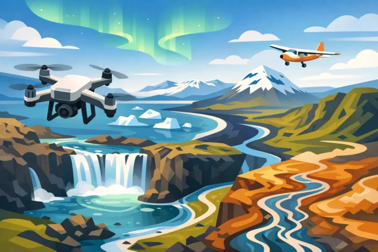 12 Best Aerial Photography Locations in Iceland