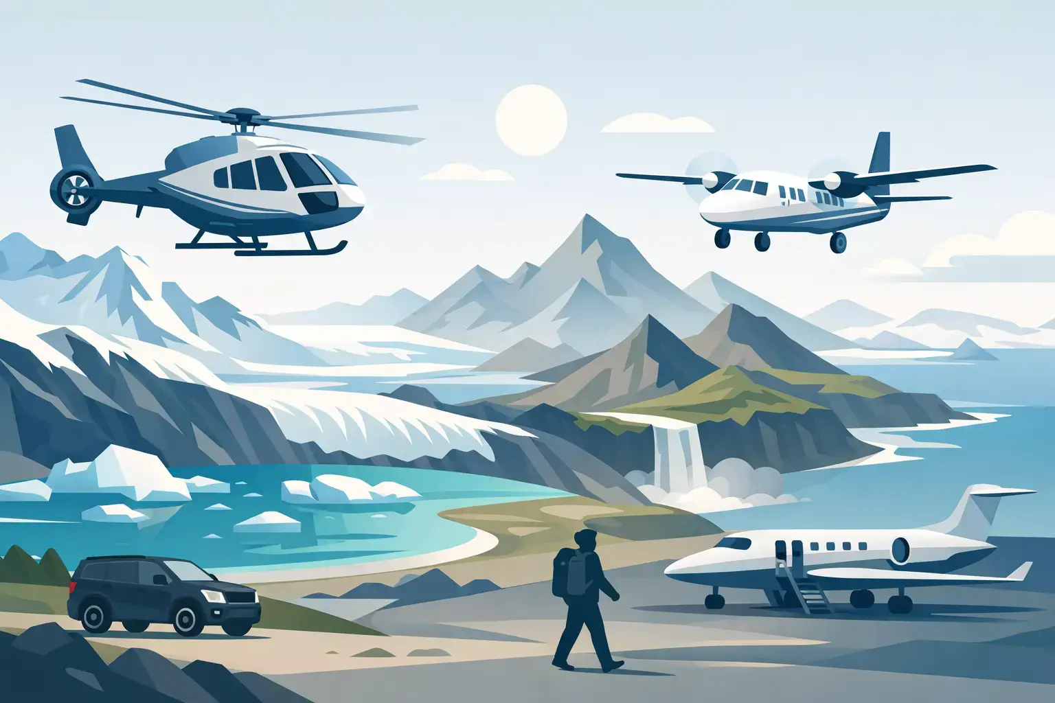 A Guide to Iceland Aerial Transfers