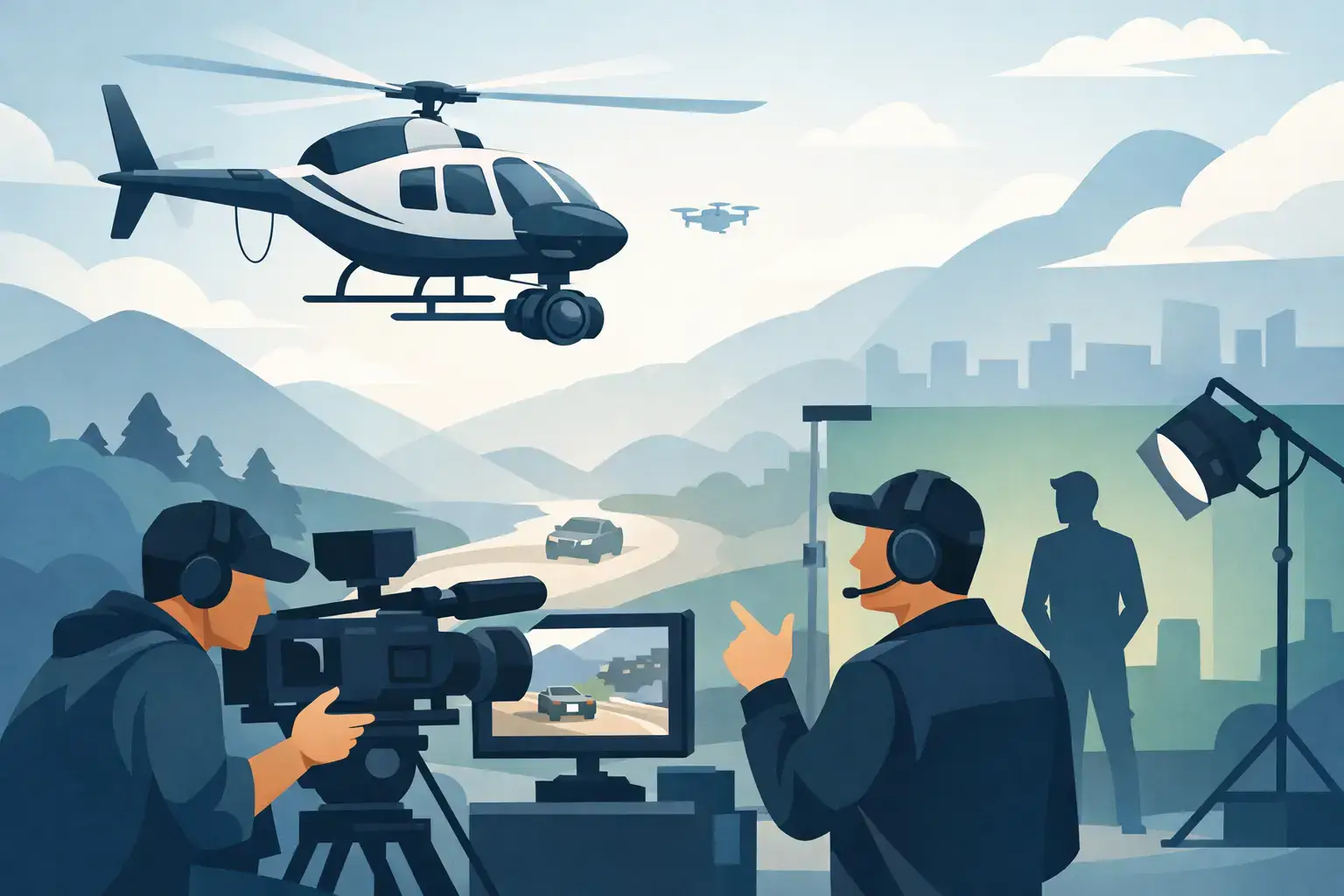 Helicopter Support for Film Production