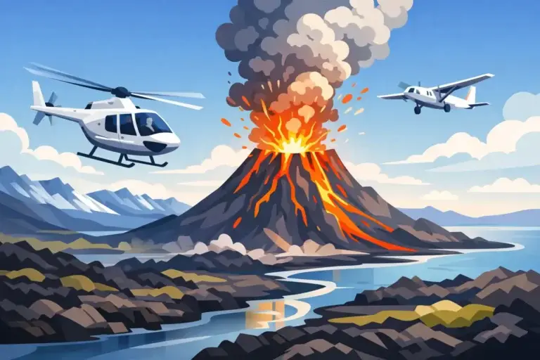 When Are Volcano Flights Available in Iceland?