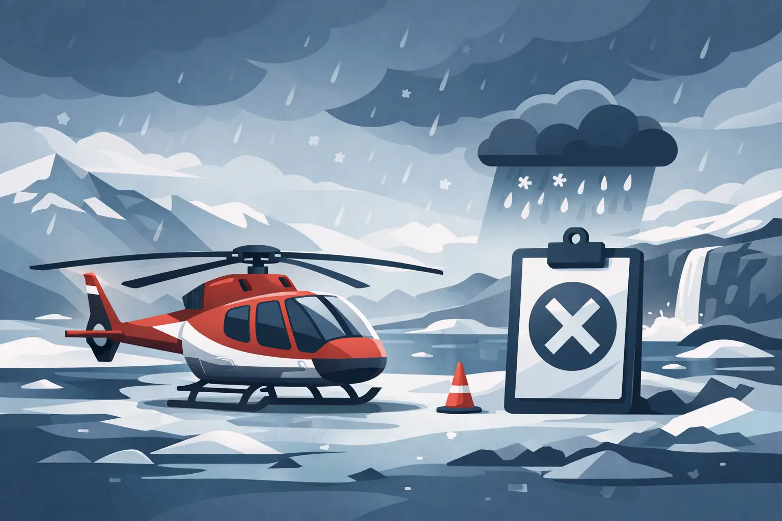 Do Helicopter Tours Get Cancelled in Iceland?
