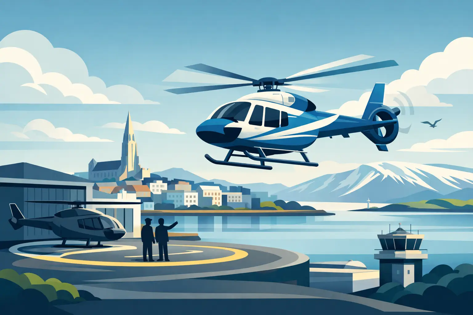 Reykjavik Helicopter Departures Explained