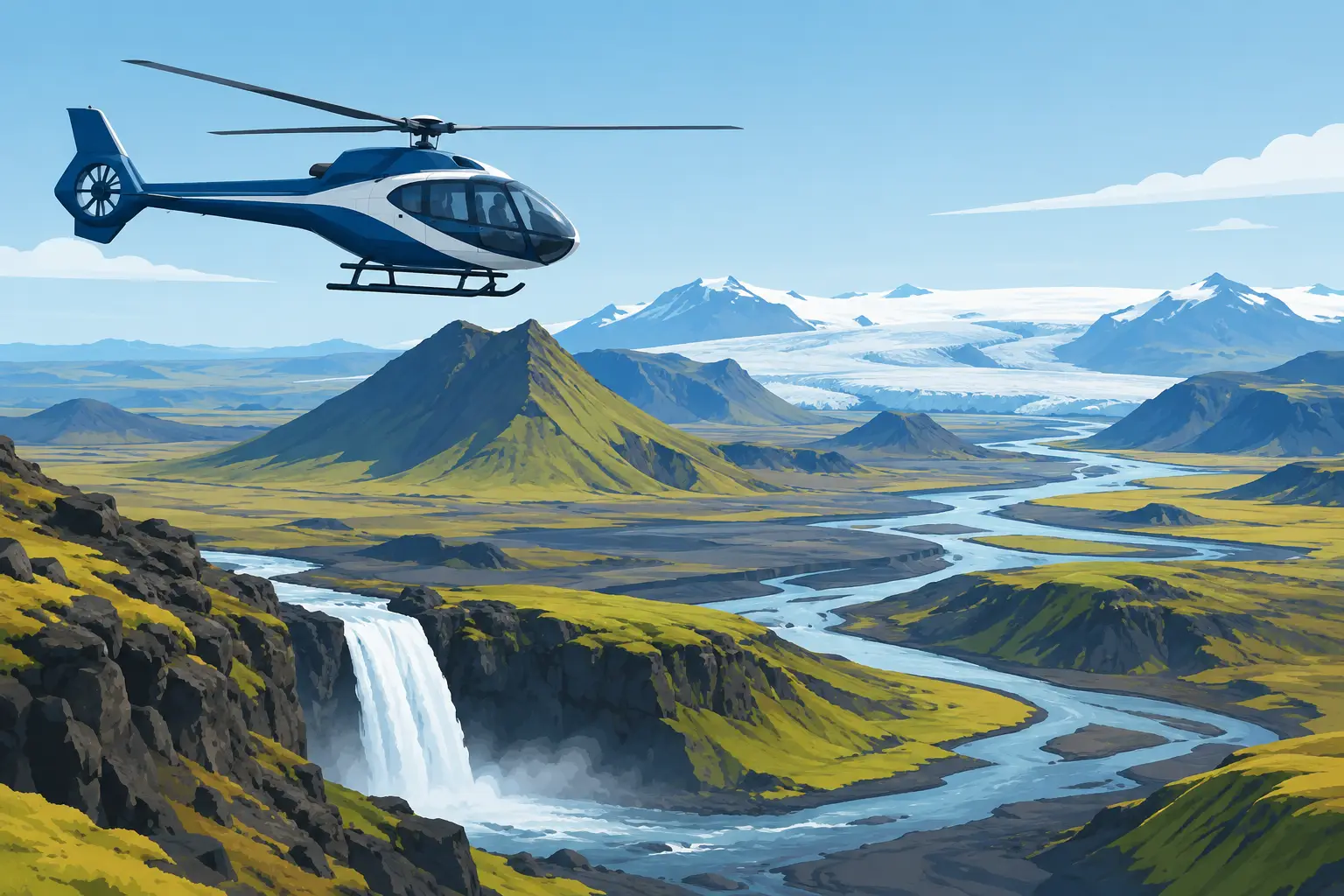 Best Highland Aerial Excursions in Iceland