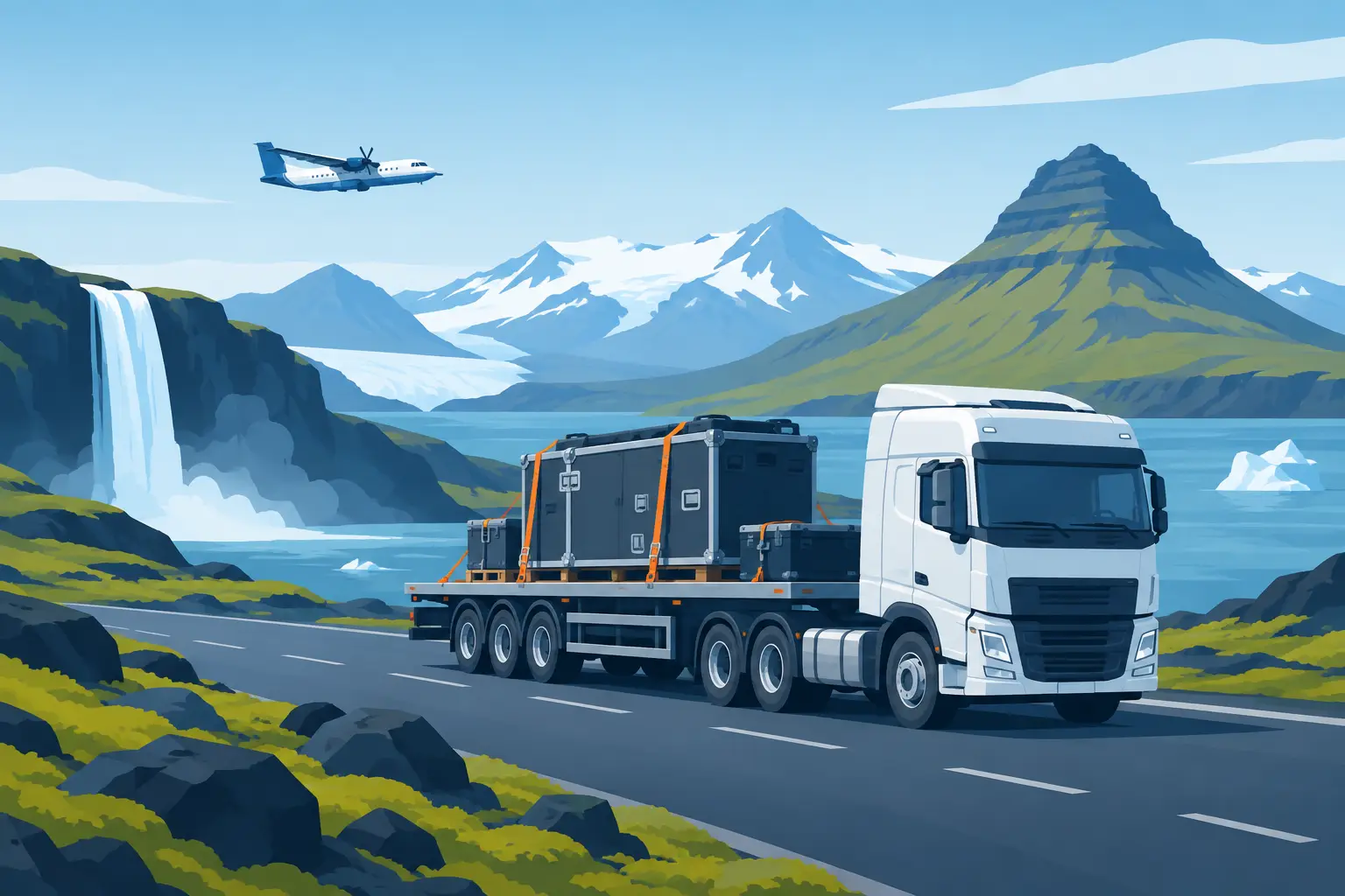 How to Transport Remote Equipment in Iceland