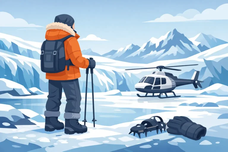 What Clothing for a Glacier Landing in Iceland?