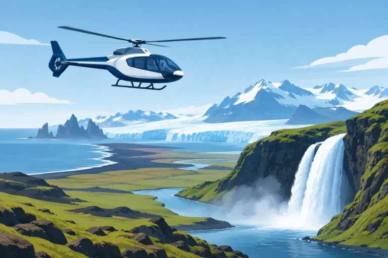 How Helicopter Operators Open Up Iceland