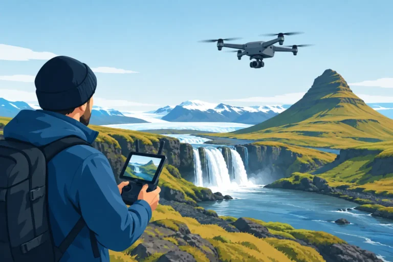 How to Arrange Aerial Filming in Iceland